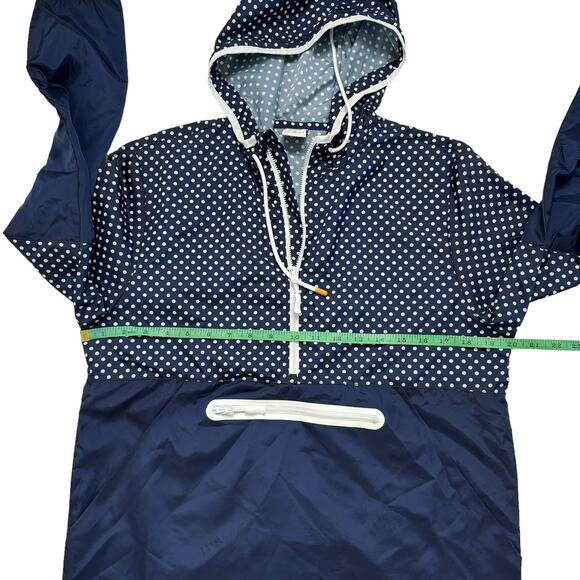 BONOBOS Fielder Polka Dot Lightweight Anorak Jacket Blue White Size XS Mens - Picture 5 of 7